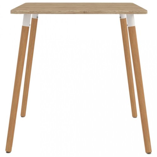 Jídelní set 4+1 buk / umělá kůže / plast Dekorhome