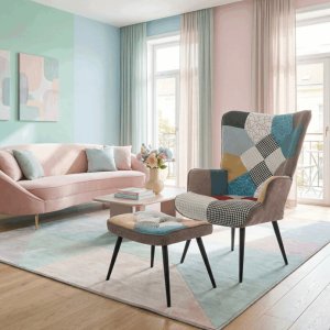 Relaxačné kreslo s podnožkou AK-303