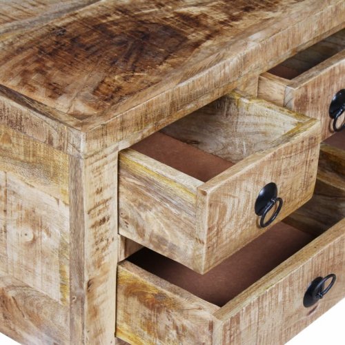 Konferenční stolek dřevo / kov Dekorhome - DEKOR: Mangovníkové dřevo