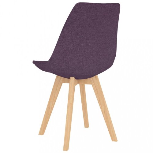 Jídelní set 6+1 buk / látka / plast Dekorhome