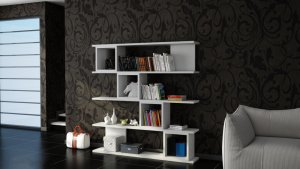 Knihovna Wind - White