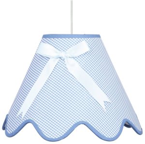 Závesná stropná lampa Lola e27 modrá