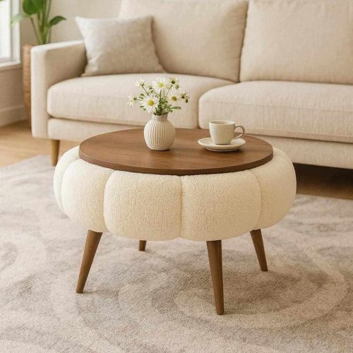 Konferenční stolek PAPATYA 60 WALNUT
