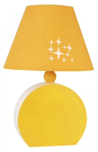 Stolová lampa OFELIA - BAREVNÁ VARIANTA: Žltá