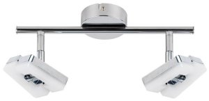Stropní svítidlo na zeď, 2 LED páskové, Mort