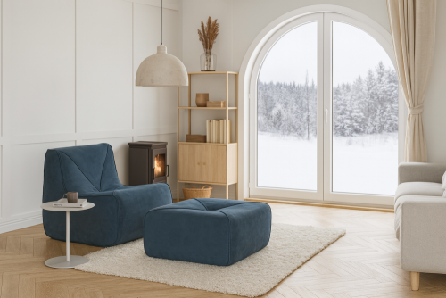 Nua N24-18 Kreslo s podnožkou