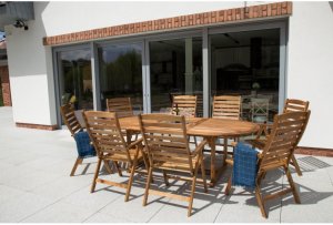 Zahradní jídelní sestava 11 ks