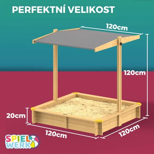Dětské pískoviště D9562 Dekorhome