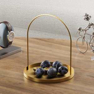 Dekoratívny kovový doplnok Kos-B - Gold