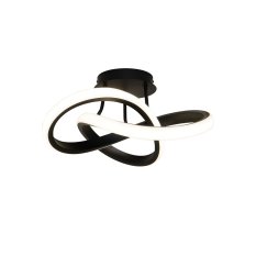 SPLOT lampa sufitowa czarny 32W LED 3000, 4000, 6000K osłonka biała