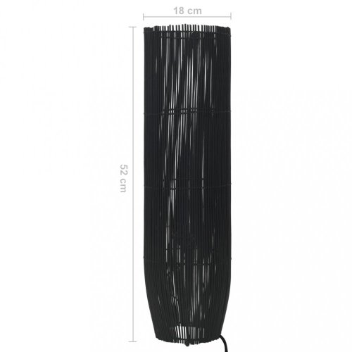 Stojací lampa černá vrba Dekorhome