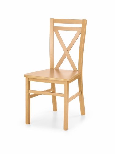 Dřevěná židle DARIUSZ 2 - BAREVNÁ VARIANTA: Dub medový