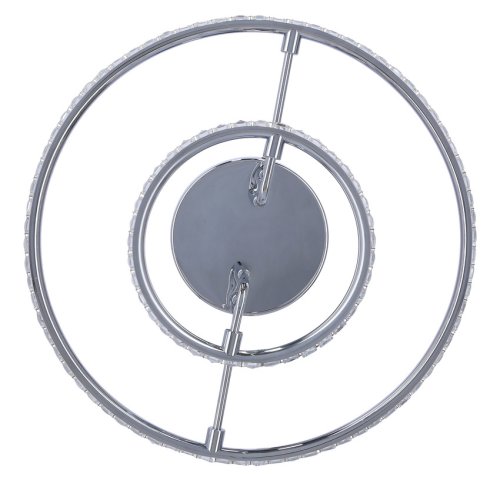 Okrúhle LED stropné svietidlo chrómové stropné svietidlo 36W 3000K Adel