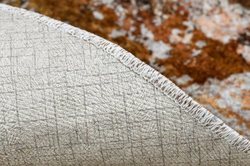 Kusový koberec Miro 51463.802 Abstraction grey / gold 80x150 cm