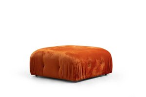 Taburetka Bubble Pouffe - Orange
