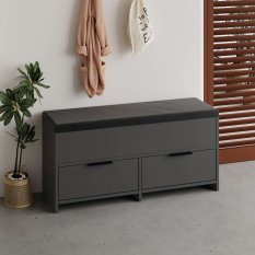Skrinka na topánky / Botník Cove Shoe Bench - Anthracite