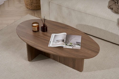 Konferenční stolek Orba - Walnut