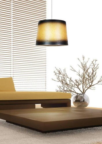 Závesná stropná lampa 1X60W E27 SANDY