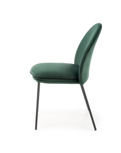 Jídelní židle K443 - BAREVNÁ VARIANTA: Tmavě zelená