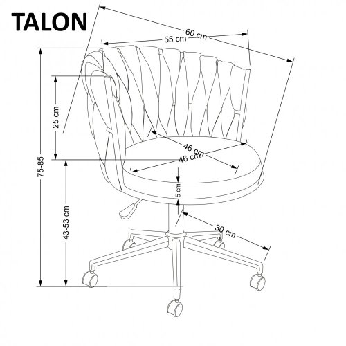 Kancelárske kreslo TALON