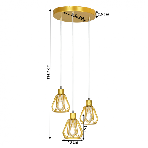 Závěsná lampa OKIRA TYP 1