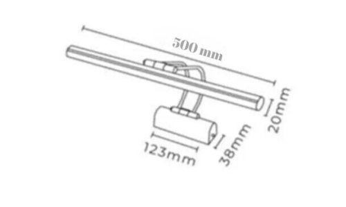 Nástěnná lampa 8768-6