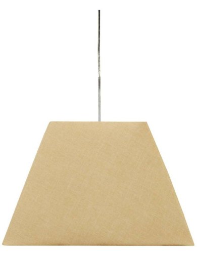 Závesná stropná lampa 1X60W E27 krémová ŠTANDARD