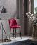 Bar Stool Set (2 Pieces) Vento - Claret Red