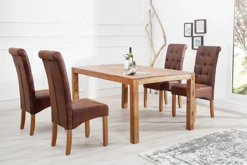 Chesterfield jedálenská stolička 2 ks DOLON Dekorhome