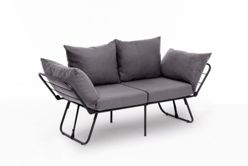 Dvojmiestna rozkladacia pohovka Viper 2-Seater - Grey