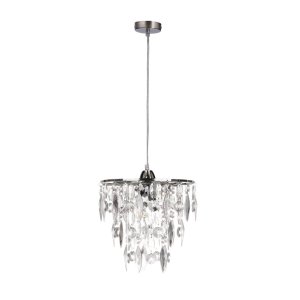 Závěsná lampa Armo Chrome 1X60W E27