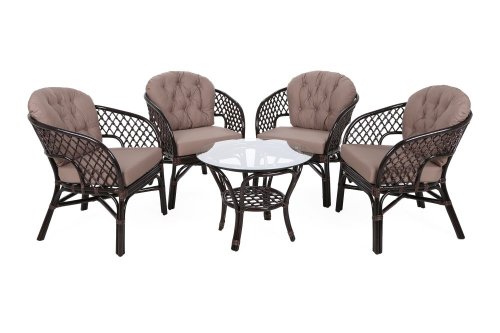 Záhradná sedacia súprava 5 ks