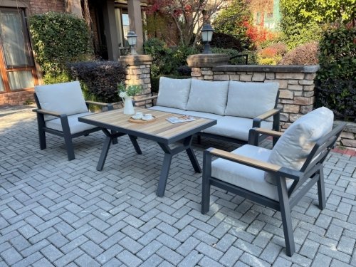 Záhradné kreslo 2 ks ROTTERDAM DUO