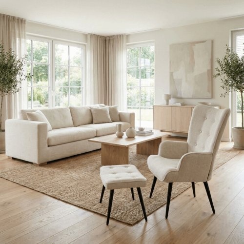 Relaxačné kreslo s podnožkou AK-303