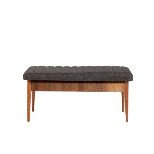 Jedálenský set s rozkladacím stolom a stoličkami (4 kusy) Vina 1053 - Anthracite, Walnut