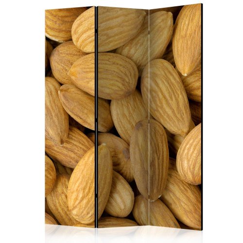 Paraván Tasty almonds Dekorhome - ROZMĚR: 135x172 cm (3-dílný)