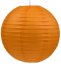 Papierové tienidlo na lampu Cocoon Ball oranžové