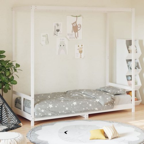 Detská posteľ s nebesami Dekorhome - ROZMER LÔŽKA: 70 x 140 cm