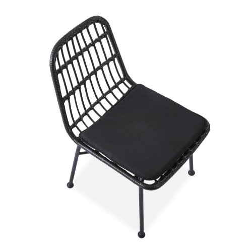 Zahradní židle K401 - BAREVNÁ VARIANTA: Černá