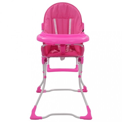 Dětská jídelní židlička Dekorhome - BAREVNÁ VARIANTA: Růžová