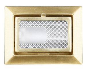 Schodišťová lampa saténově zlatá G4 MS-06