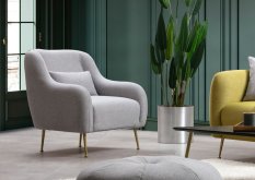 Kreslo ušiak Sevilla Armchair - Grey