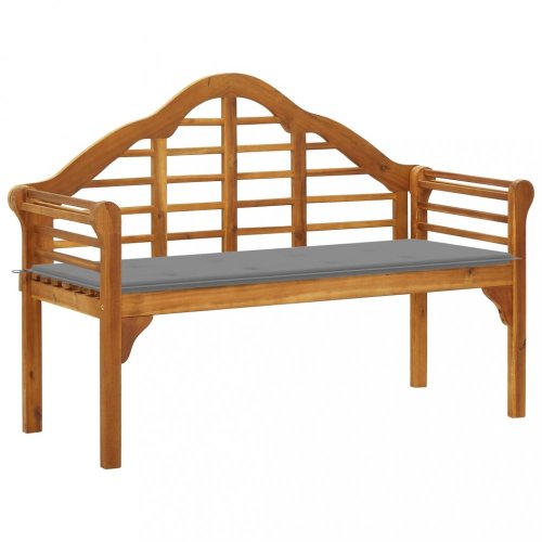 Zahradní lavice s poduškou 135 cm Dekorhome