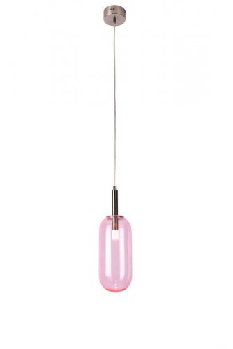 Závěsná lampa FIUGGI LED - BAREVNÁ VARIANTA: Růžová