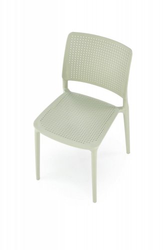 Stohovateľná jedálenská stolička K514 - BAREVNÁ VARIANTA: Biela
