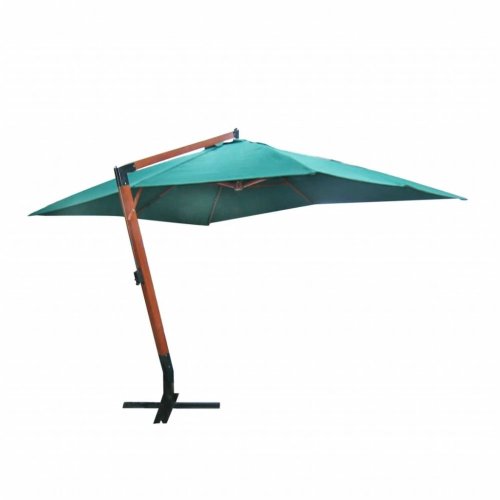 vidaXL Plovoucí slunečník Melia 300 x 400 cm zelený vidaXL Plovoucí slunečník Melia 300 x 400 cm zelený