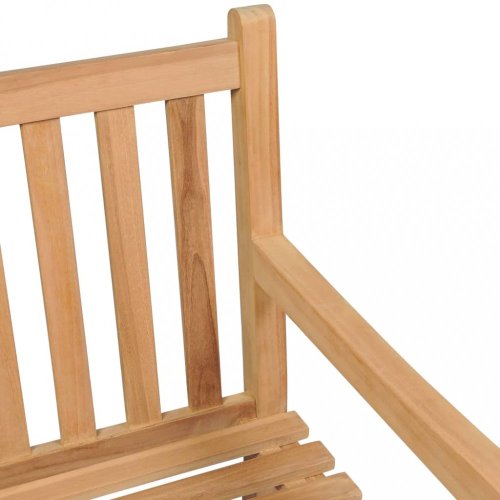Zahradní lavice s poduškou 120 cm Dekorhome