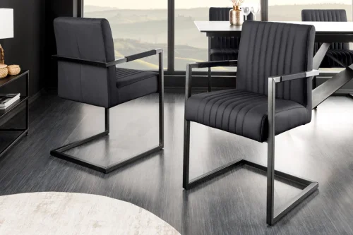 Konzolová jedálenská stolička NYX kůže Dekorhome