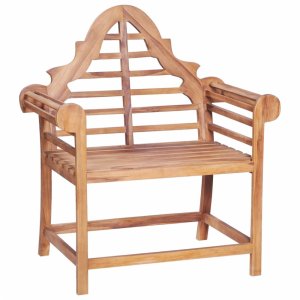 Záhradné stoličky masívny teak Dekorhome