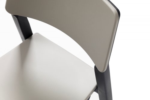 Zahradní židle BISTROT ITALIA - BAREVNÁ VARIANTA: Černá / bílá